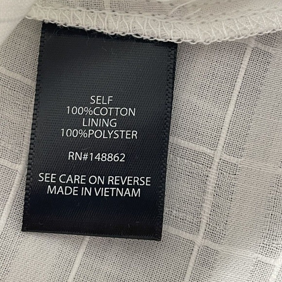 NEW - Torrid 4 Womens Plus Size 4X‎ White Empire Waist Lined Tank Top - Picture 8 of 16